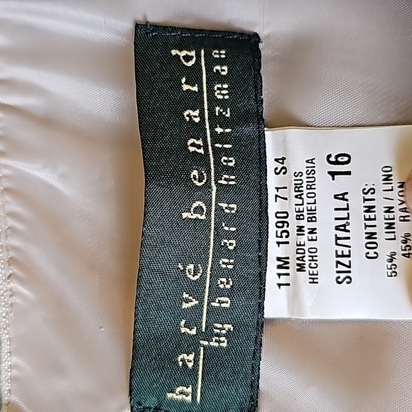 Harve' benard maxi linen dress. Size 16. Clay color. Excellent quality. Great - Picture 5 of 8